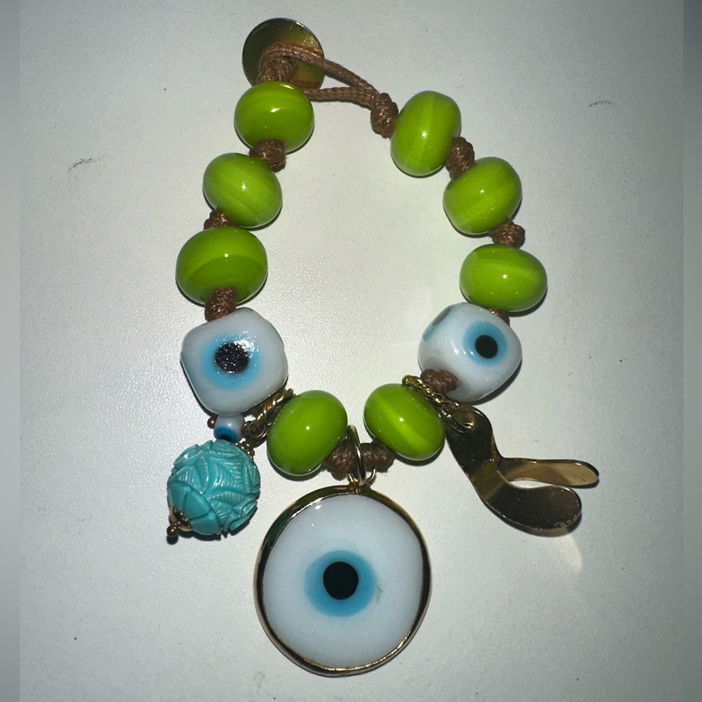 Evil eye Bracelet - Green